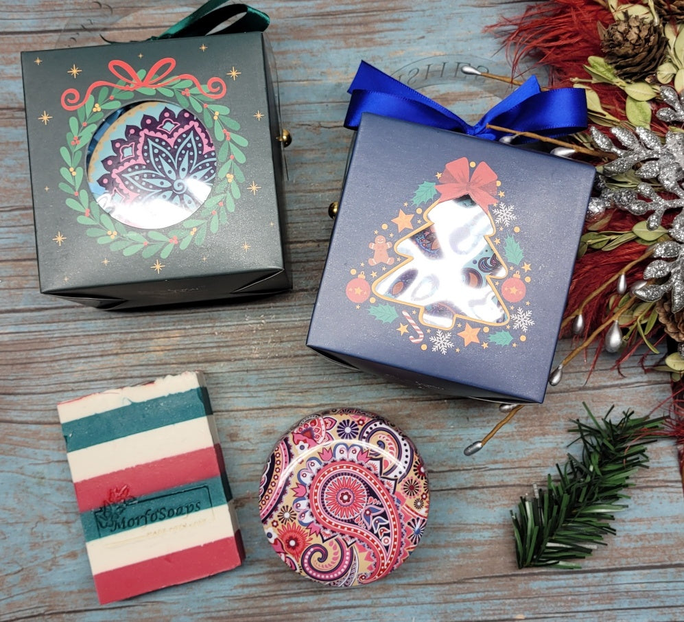 Christmas Gift Box (1 Candle + 1 Soap)