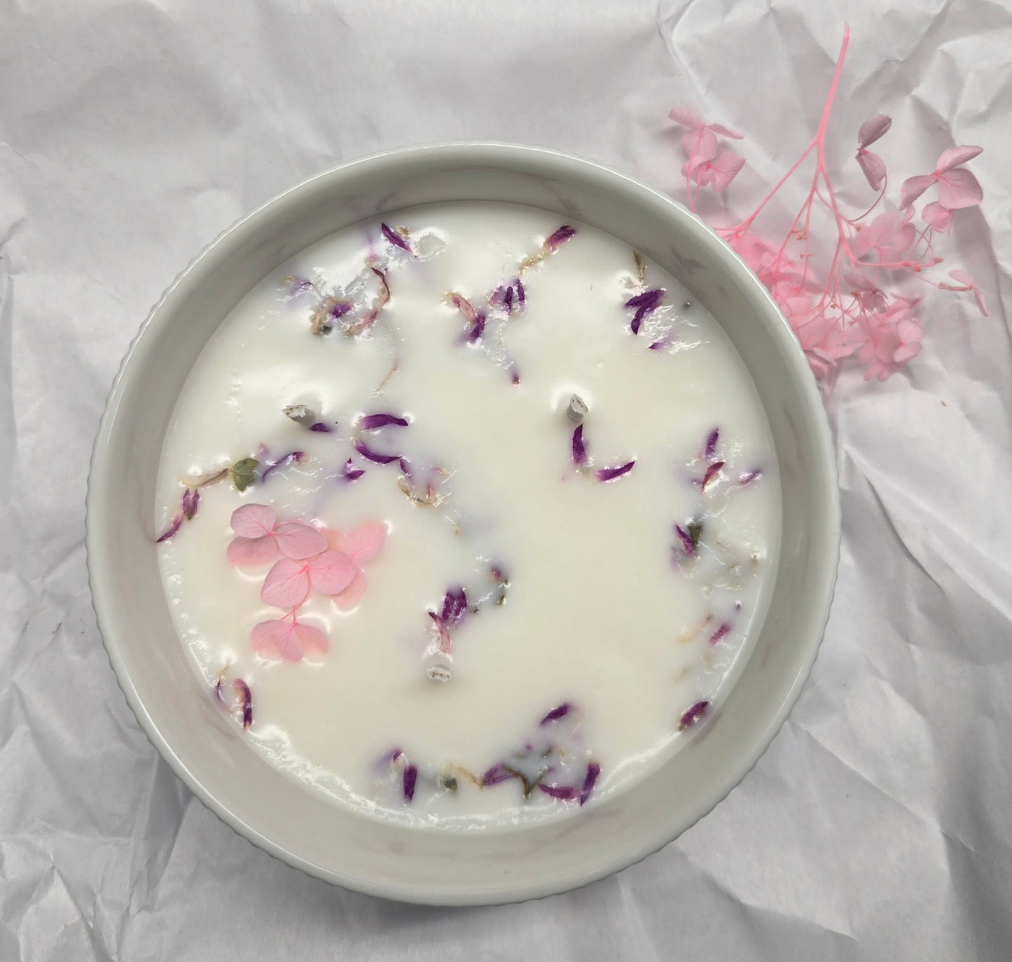 3-Wick Lilac Organic Soy Wax Candle