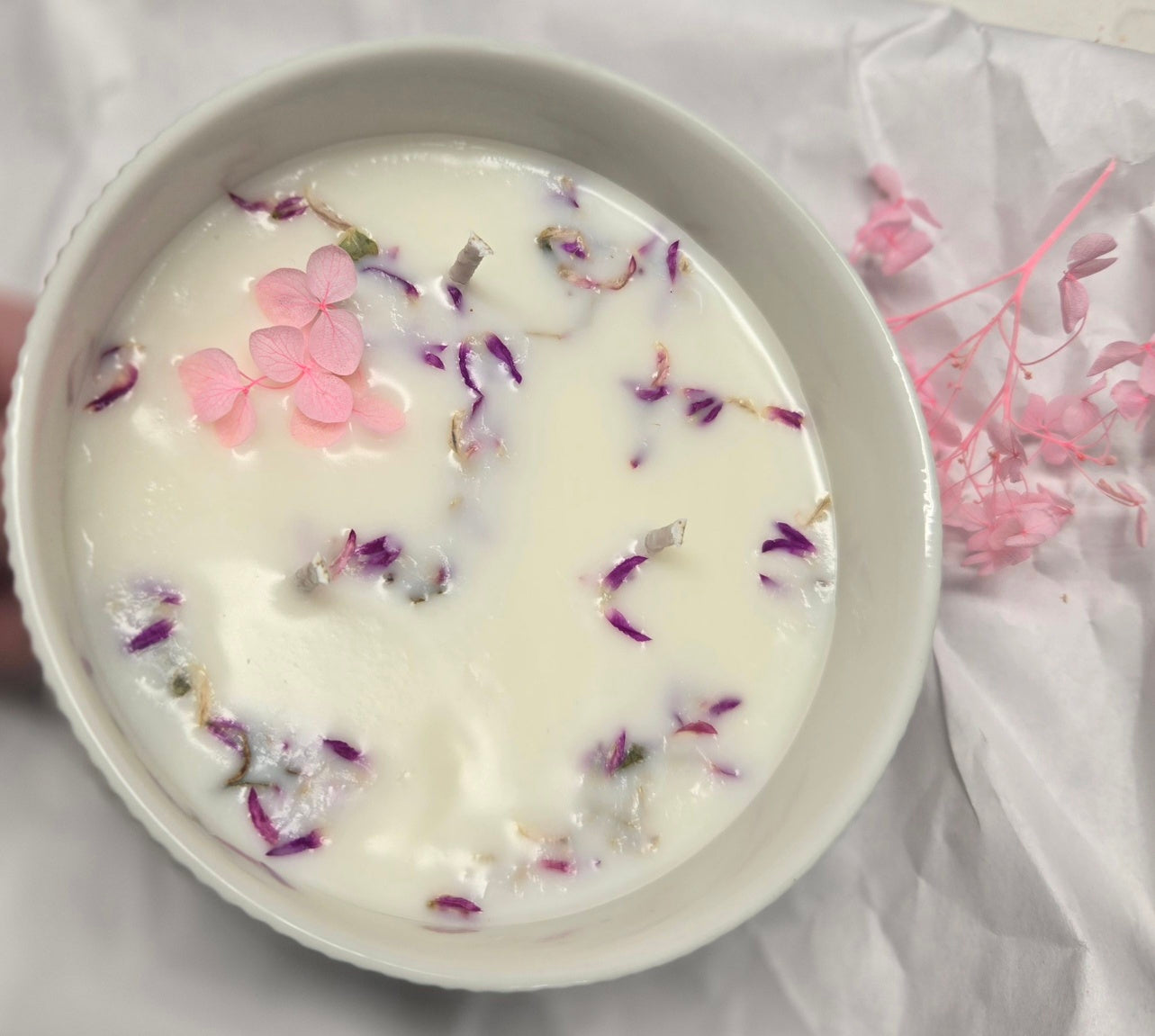 3-Wick Lilac Organic Soy Wax Candle