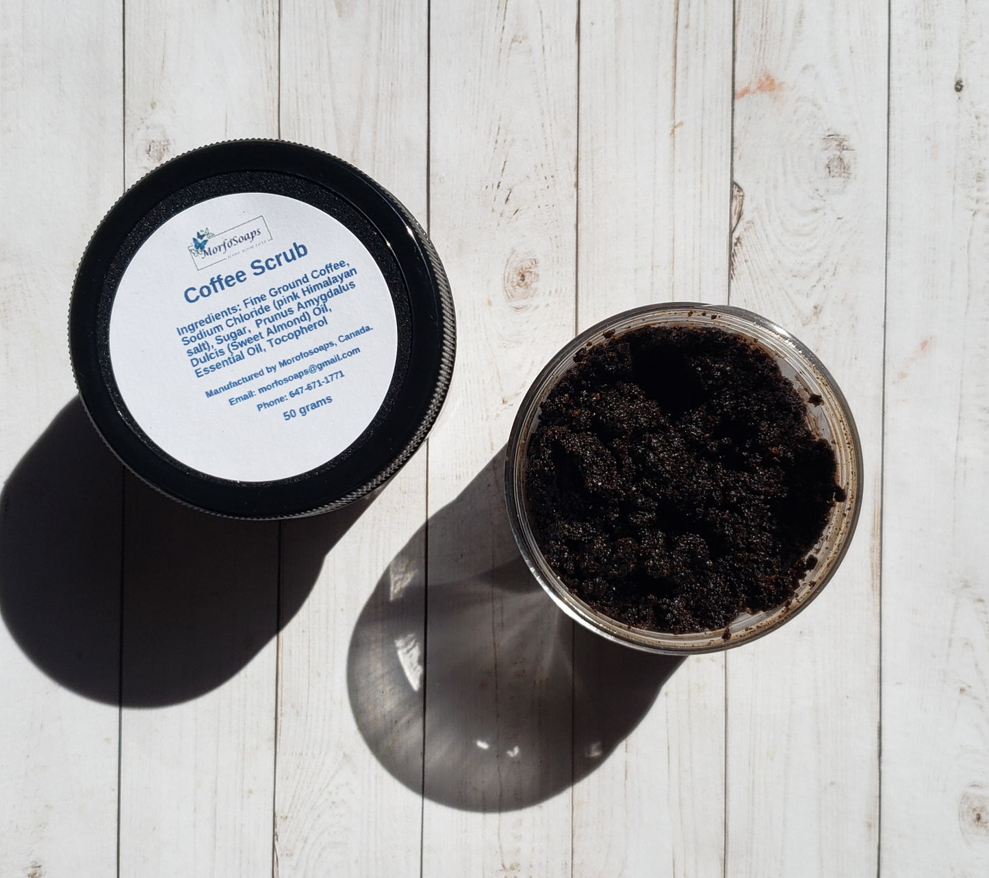 Handmade Coffee face and body scrub