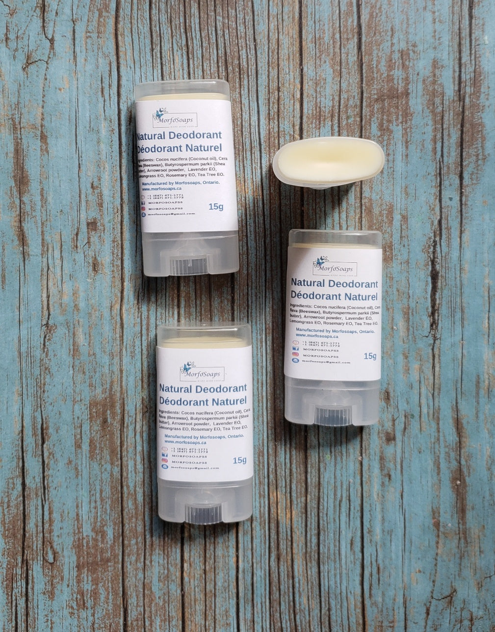 Handmade Natural Deodorant