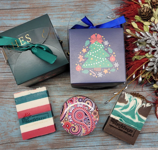 Christmas Gift Box (1 Candle + 1 Soap)