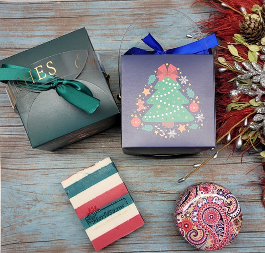 Christmas Gift Box (1 Candle + 1 Soap)
