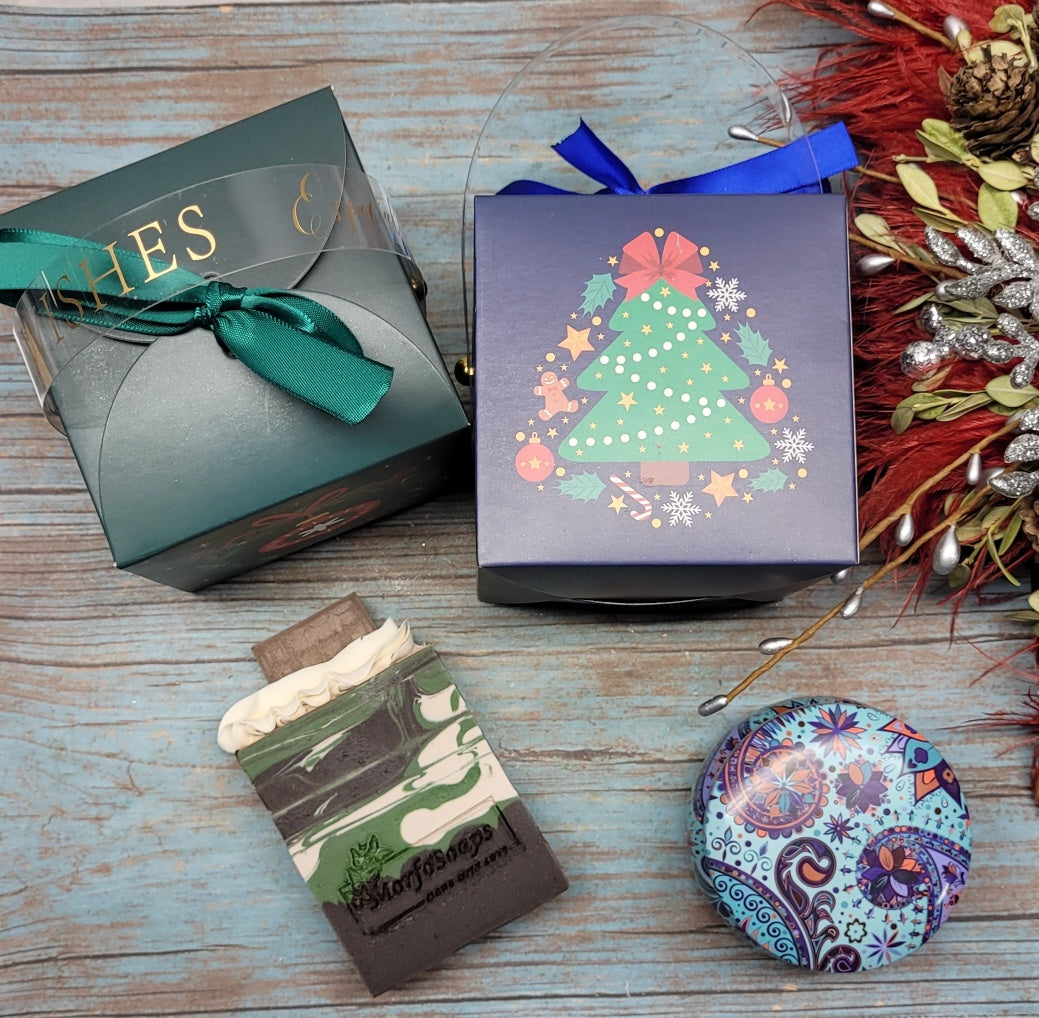 Christmas Gift Box (1 Candle + 1 Soap)