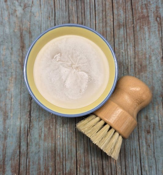 Dish Soap with Natural Brush