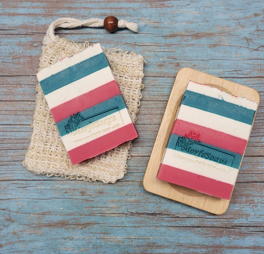 Candy Cane Soap