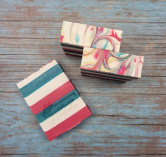 Candy Cane Soap