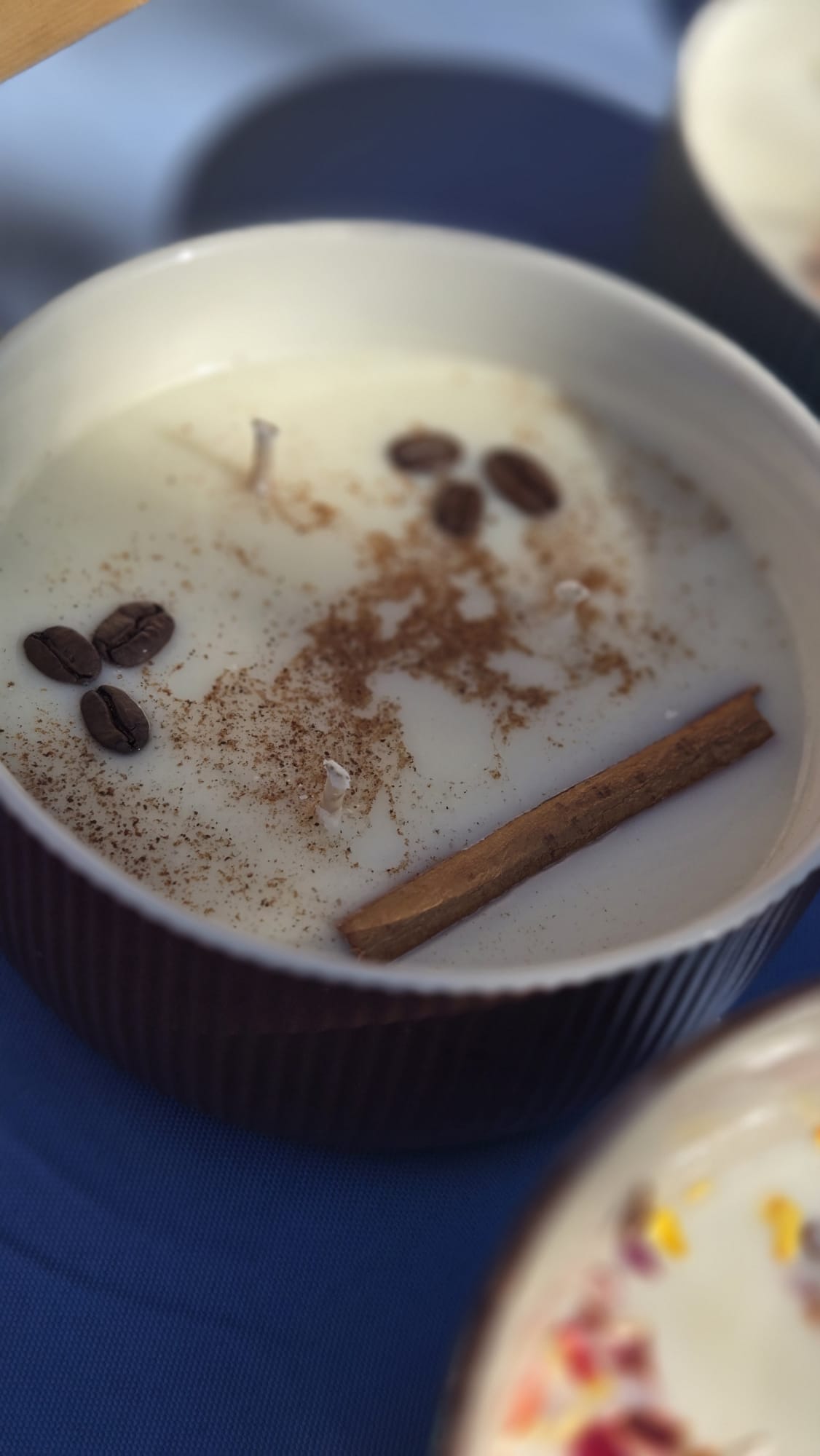 Caramel Latte Three-Wick Organic Soy Wax Candle