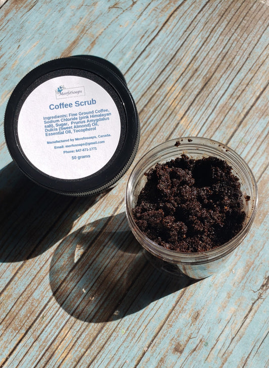 Handmade Coffee face and body scrub