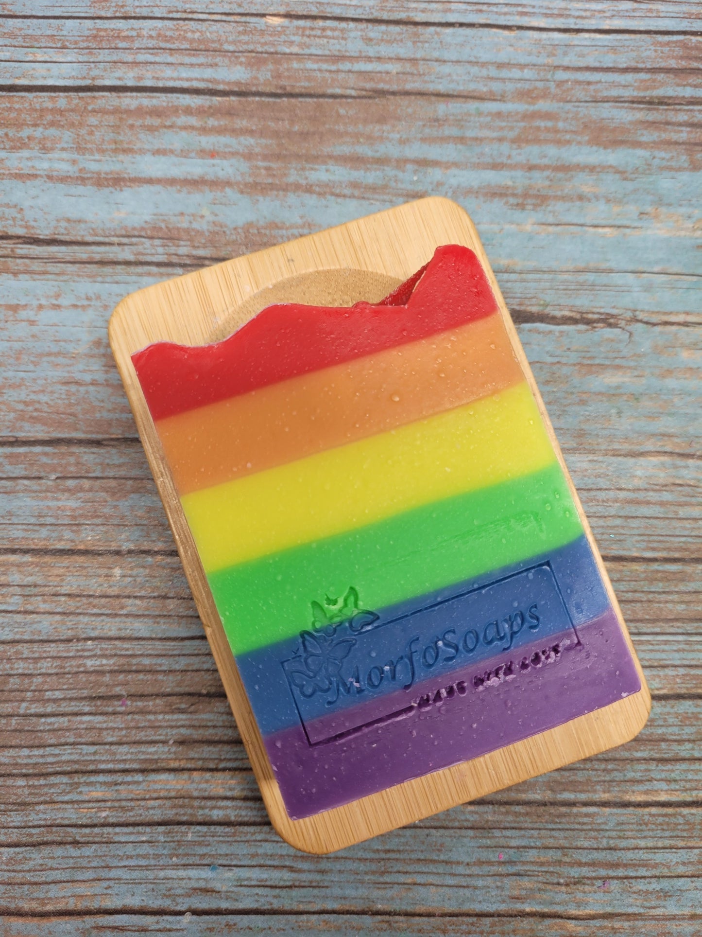 Rainbow Soap by Morfosoaps