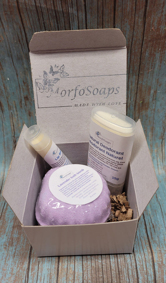 Small Self-Care Gift Box by Morfosoaps